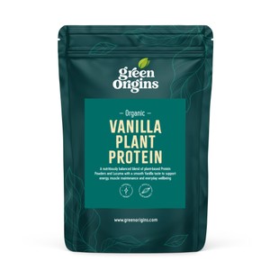 Green Origins Organic Vanilla Plant Protein Powder 