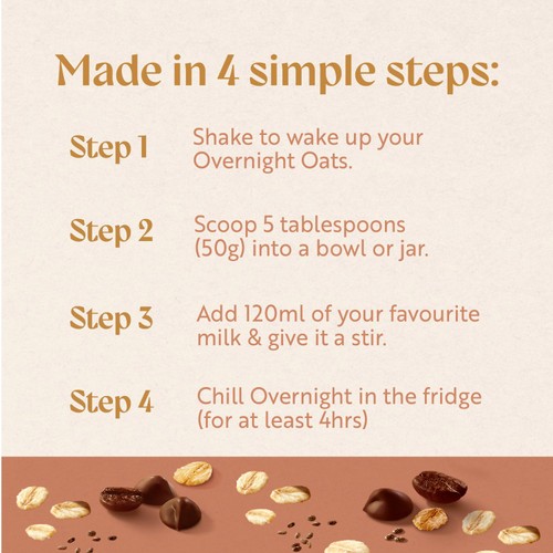Quaker Mocha Overnight Oats