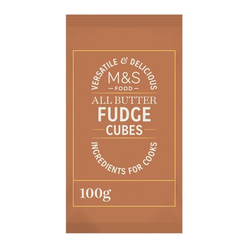 M&S All Butter Fudge Cubes