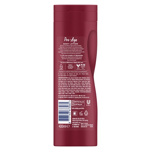 Dove Nourishing Body Care Pro Age Body Lotion