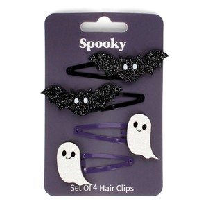 Rex London Spooky Glitter Hair Clips