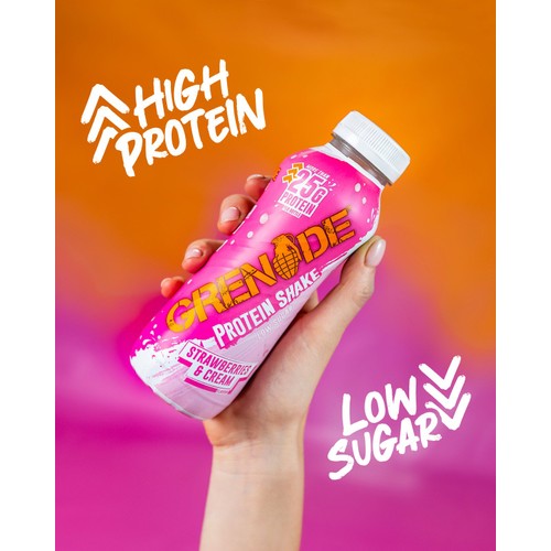 Grenade Protein Shake Strawberries & Cream