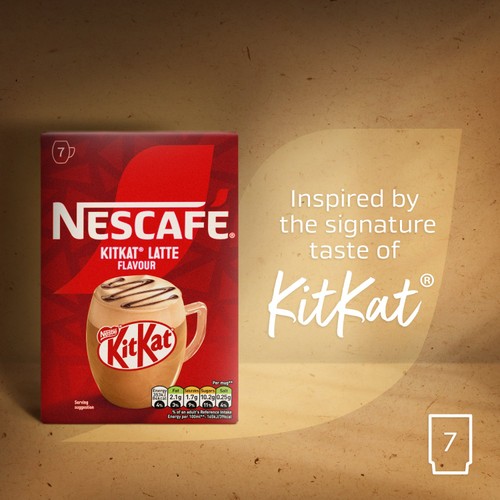 Nescafe Latte Kit Kat Sachets