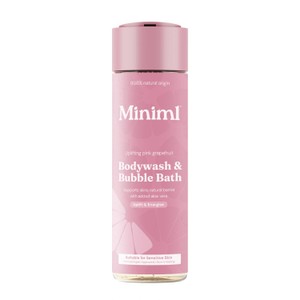 Miniml Body Wash & Bubble Bath Uplifting Pink Grapefruit