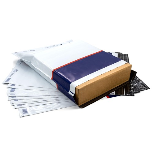 Pukka Pad Size 6 WhiteLarge Poly Mail Bag - 440mm x 580mm + 40mm