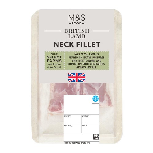 M&S British Lamb Neck Fillet