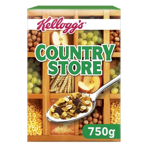 Kellogg’s Country Store Luxury Wholesome Muesli, 750g Kellogg’s Country Store Luxury Wholesome Muesli, 750g