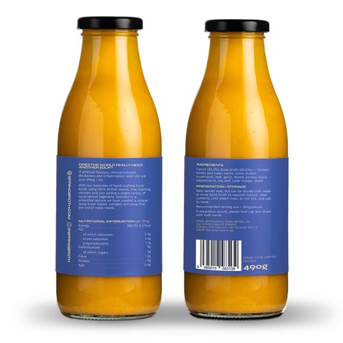 SPRING Caramelised Carrot x Blonde Chicken Bone Broth