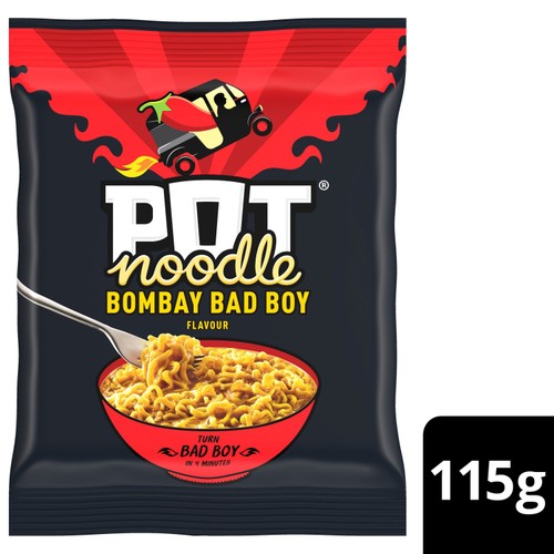 Pot Noodle Bombay Bad Boy Instant Noodles 115g