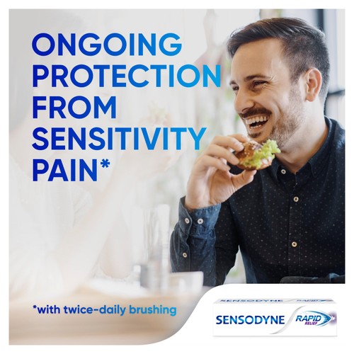 Sensodyne Rapid Relief Sensitive Toothpaste Travel Size