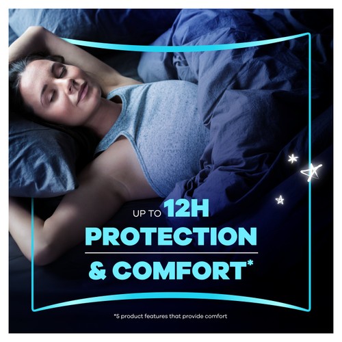 Always Platinum Sanitary Towels Secure Night Extra - Size 5