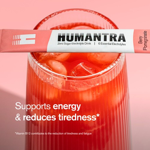 Humantra Berry Pomegranate Electrolyte Powder