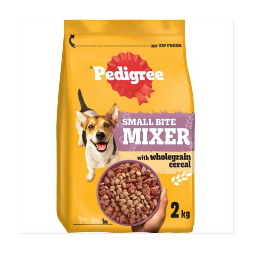 Pedigree Dry Small Breed Adult Dog Food Mixer