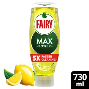 Fairy Max Power Washing Up Liquid 730ml - Summer Breeze