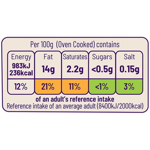 Ocado 2 Salmon Skinless Mid/Tail Fillets