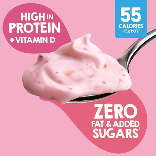 Light & Free Raspberry Greek Style Fat Free Yoghurt Multipack