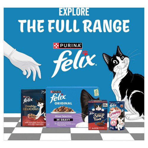 Felix Original Mixed Selection in Gravy Wet Cat Food