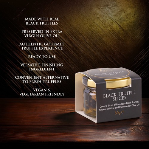 Truffle Hunter Black Truffle Slices