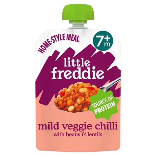 Little Freddie Veggie Chilli Baby Food Pouch 7+ Months
