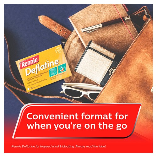 Rennie Deflatine Trapped Wind Relief Tablets