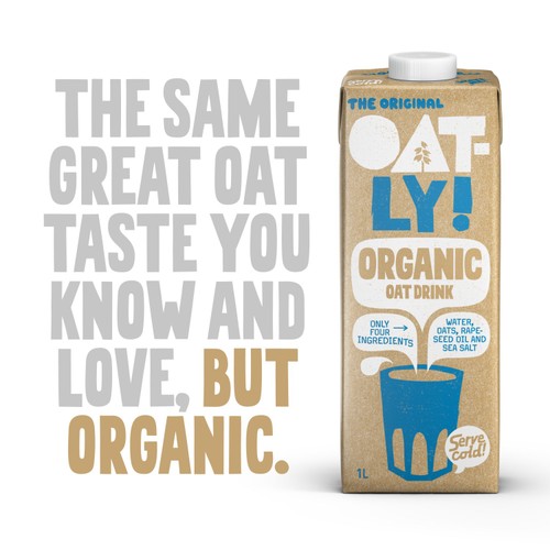 Oatly Organic Oat Drink Long Life