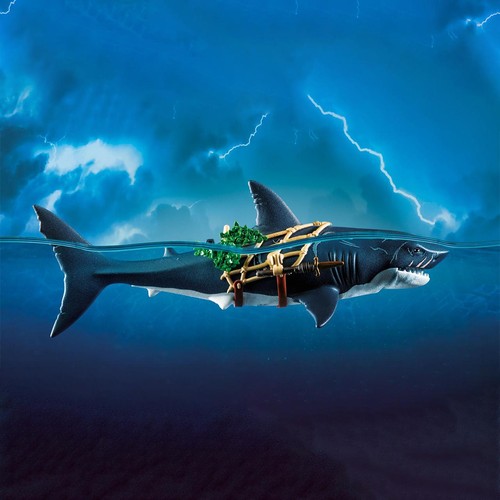 Playmobil 71793 Pirates Giant Shark with Biting Function