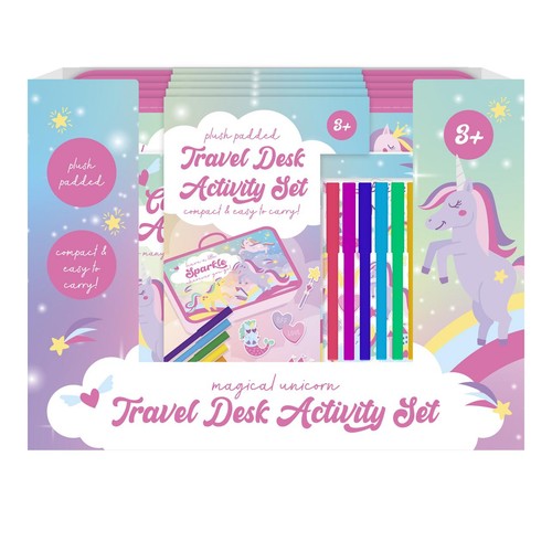 Girls Travel Desk Activity Set