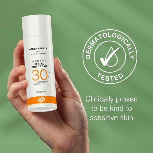 Green People Facial Sun Cream SPF30 Scent Free