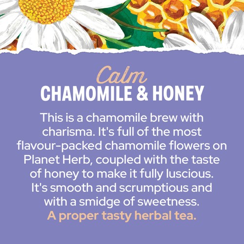 Yorkshire Tea Calm Chamomile & Honey Herbal Tea Bags