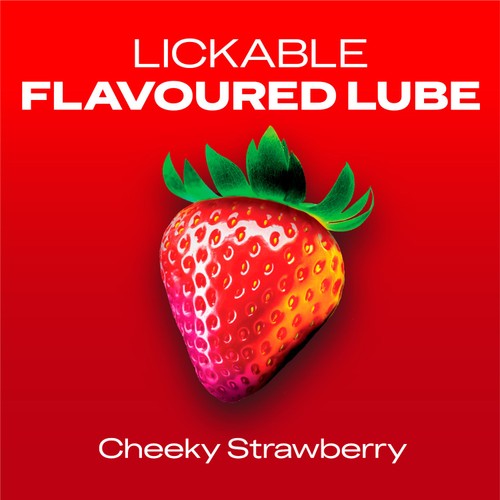 Durex Strawberry Lube Water Based Flavoured Edible