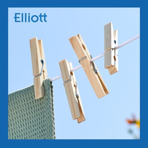 Elliotts Birchwood Clothes Pegs 36 Pack