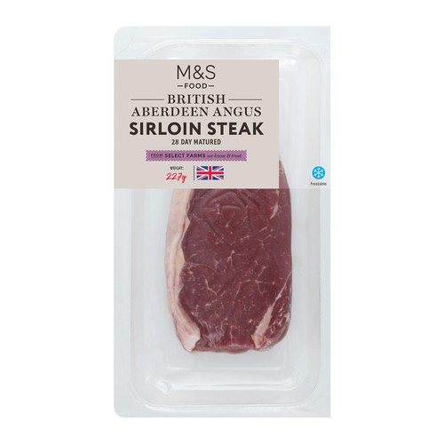 M&S Collection Aberdeen Angus Gold Sirloin