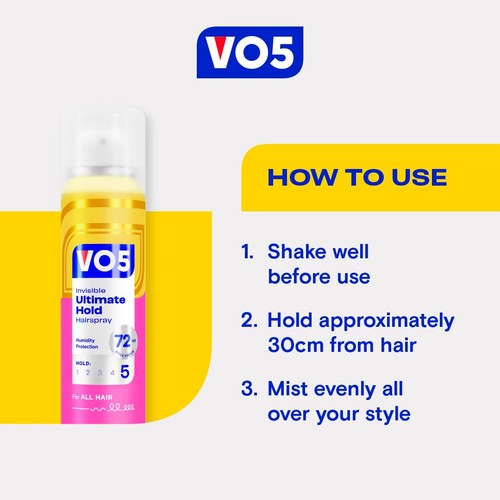 VO5 Ultimate Hold Hairspray
