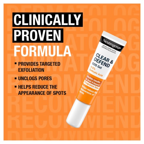 Neutrogena Clear & Defend SOS Gel with 0.5% Salicylic Acid