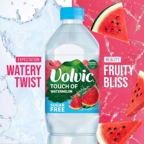 Volvic Touch of Fruit Watermelon Sugar Free Still Flavoured Water