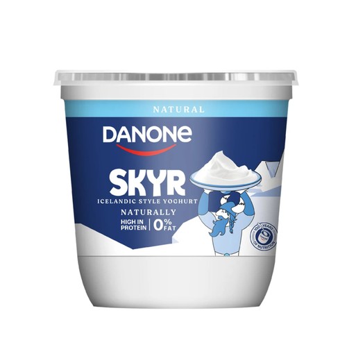 Danone Skyr High Protein 0% Fat Natural Yoghurt Big Pot