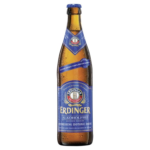 Erdinger Alkoholfrei Alcohol Free Wheat Beer Bottle