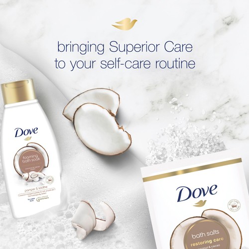 Dove Bubble Bath Soak Restoring Care Coconut & Cacao
