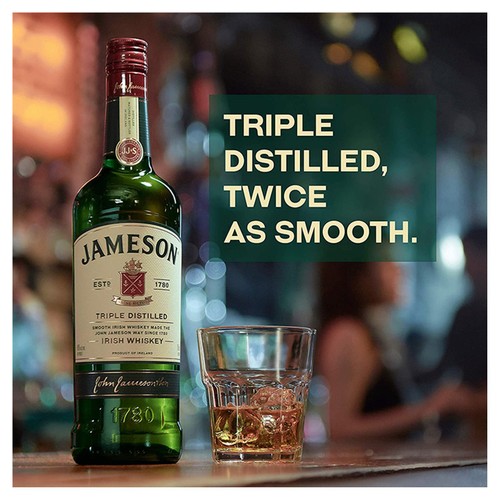 Jameson Triple Distilled Blended Irish Whiskey