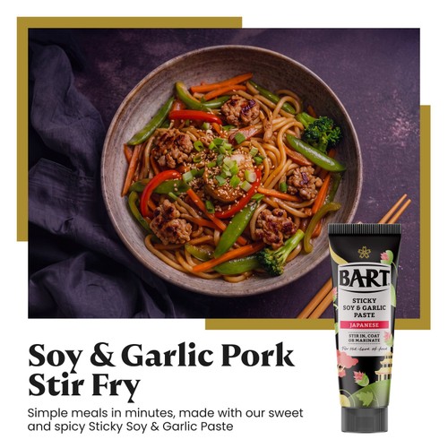 Bart Japanese Sticky Soy & Garlic Paste
