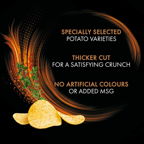 Sensations Roasted Chicken & Thyme Sharing Bag Crisps