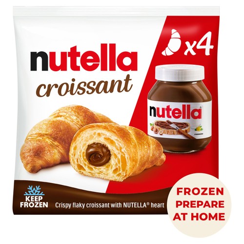Nutella Chocolate & Hazelnut Bake at Home Frozen Croissants