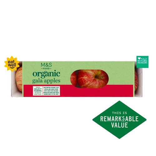 M&S Organic Gala Apples