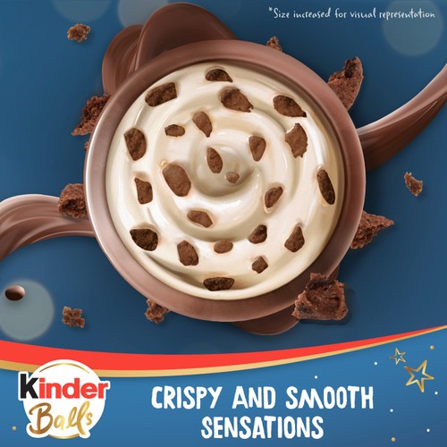 Kinder Choco Balls Milk & Crisp Sensations