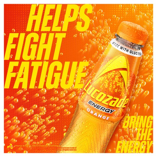 Lucozade Energy Drink Orange