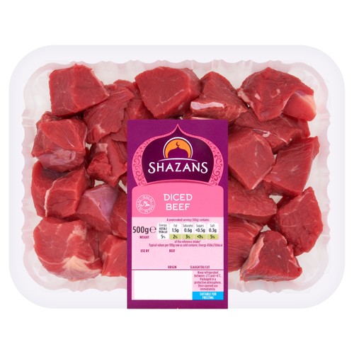 Shazans Diced Beef