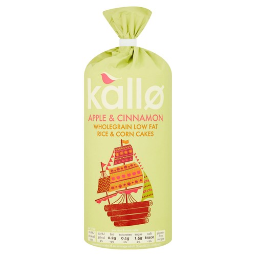 Kallo Apple & Cinnamon Rice Cakes
