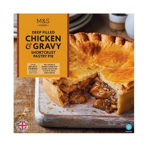 M&S Deep Filled Steak Shortcrust Pastry Pie