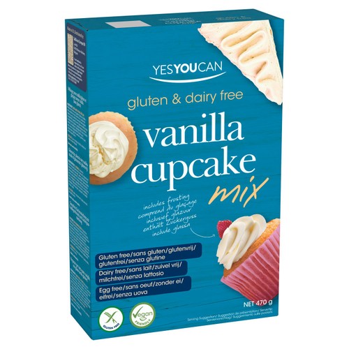 YesYouCan Vanilla Cupcake Mix