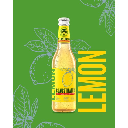 Clausthaler Lemon Citrus Radler Alcohol Free 0.0%